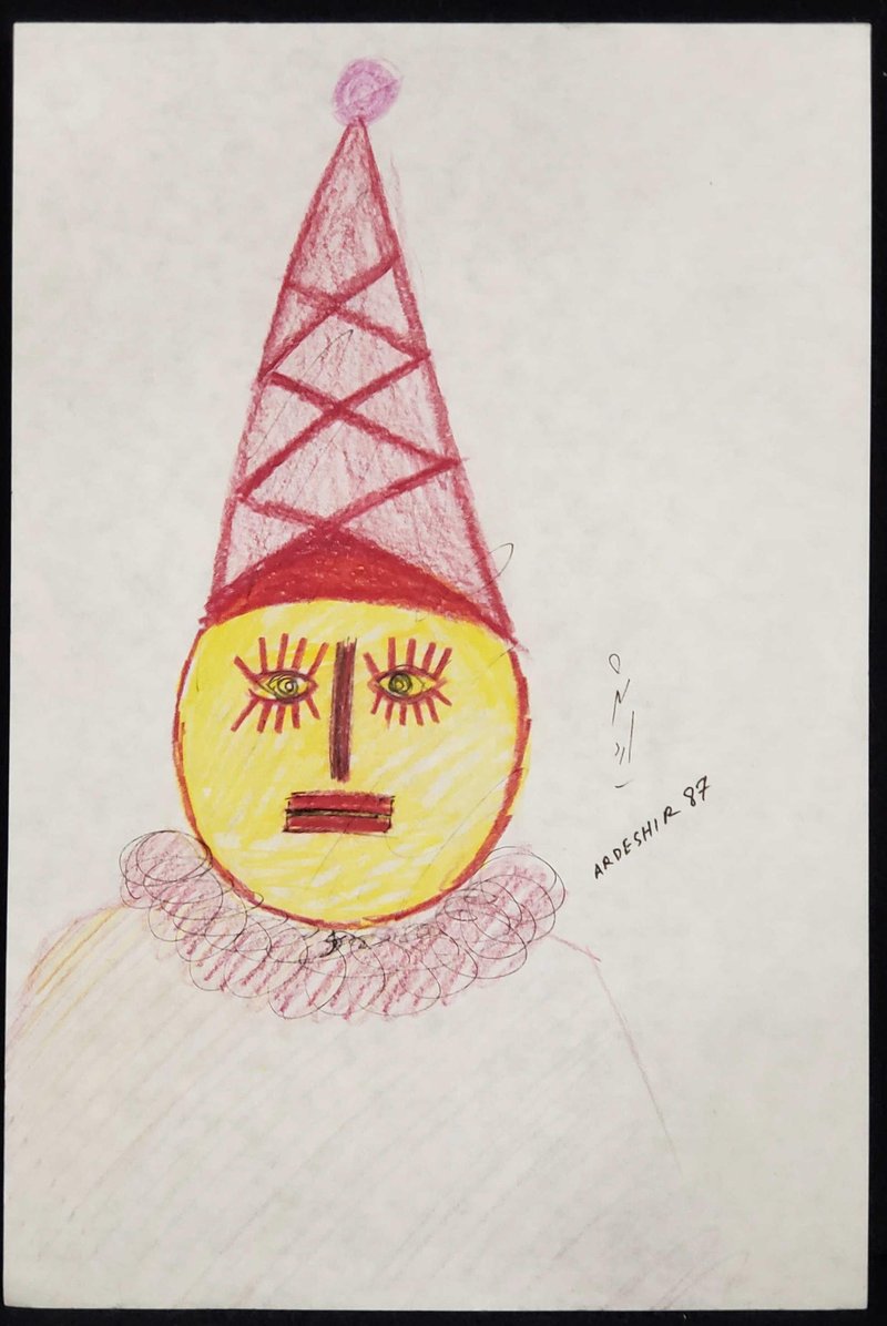 Ardeshir Mohassess, Untitled, 1987