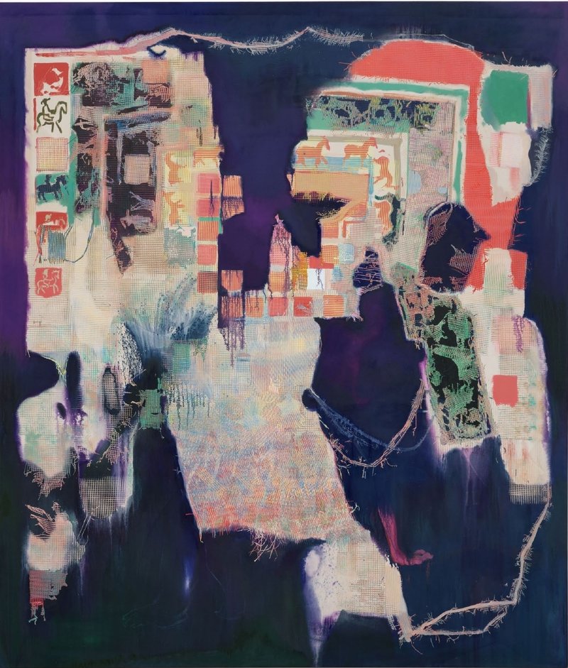 Taha Heydari, 8 Bit Rug , 2022
