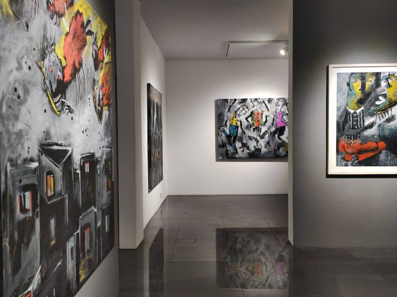 Elongated Memories, installation view