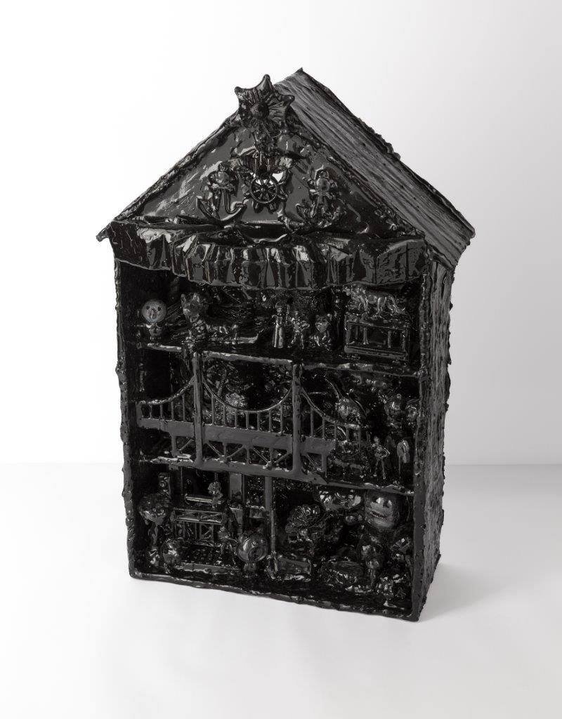 Shaghayegh Ahmadian, A Black House, 2024