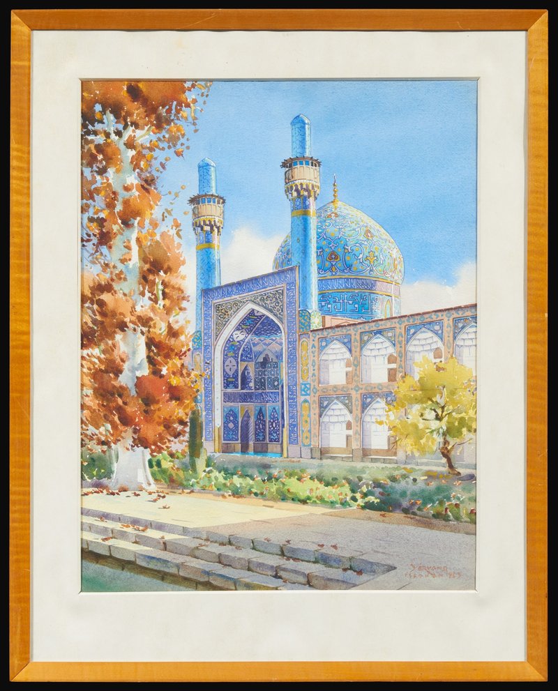Yervand Nahapetian, The Isfahan Mosque , 1969