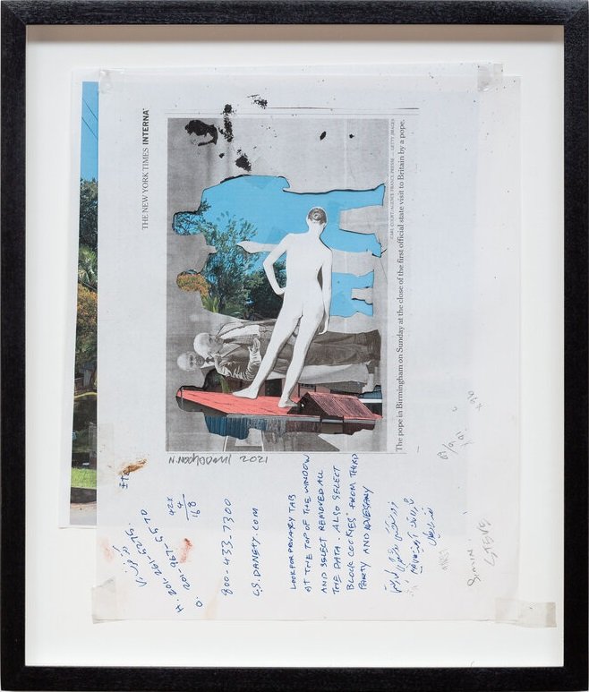 Nikzad Nodjoumi, Study for State Visit, 2021