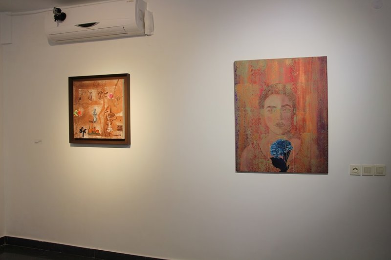 Beginning, installation view