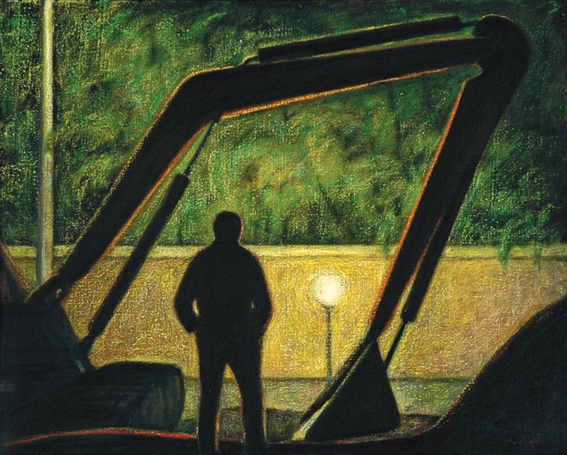Samila Amirebrahimi, Excavator, 1995