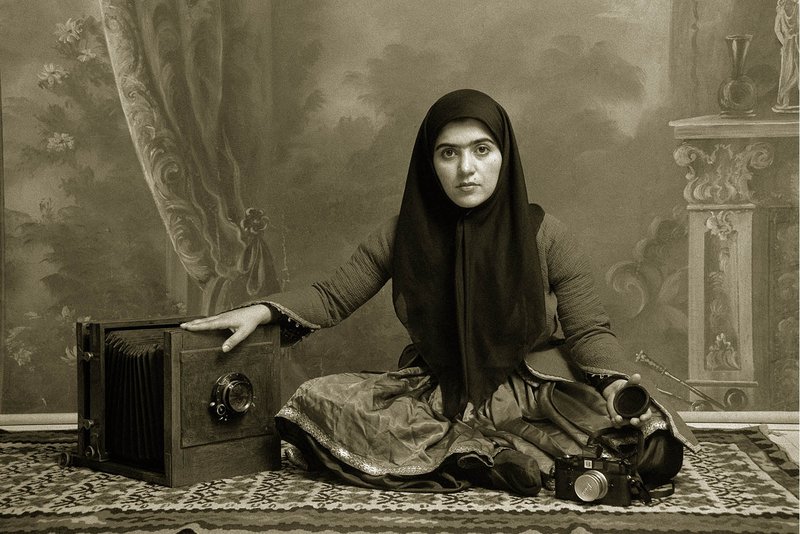 Shadi Ghadirian, Qajar No. 7, 1998