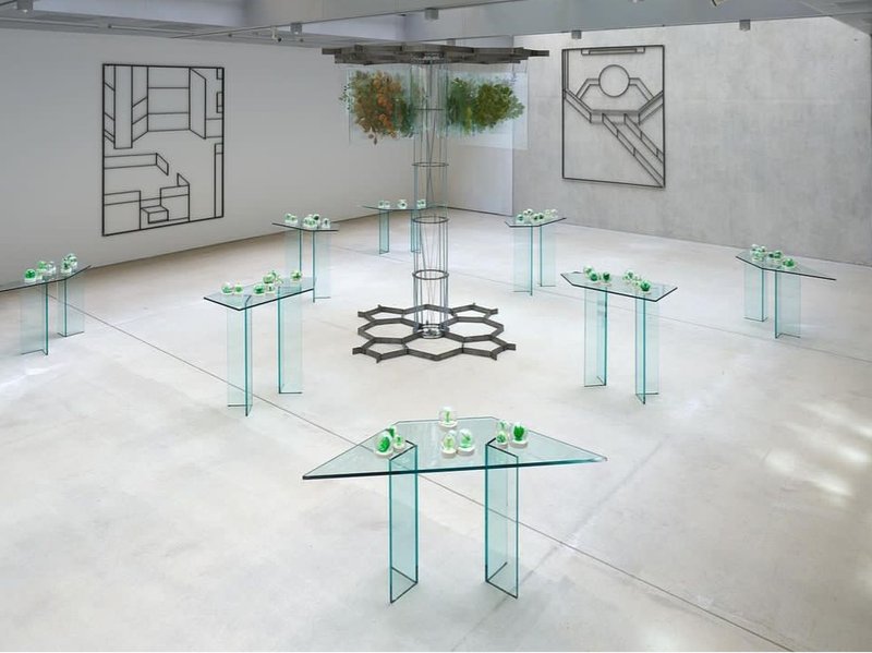 In Fire Yet We Trust, Installation view.