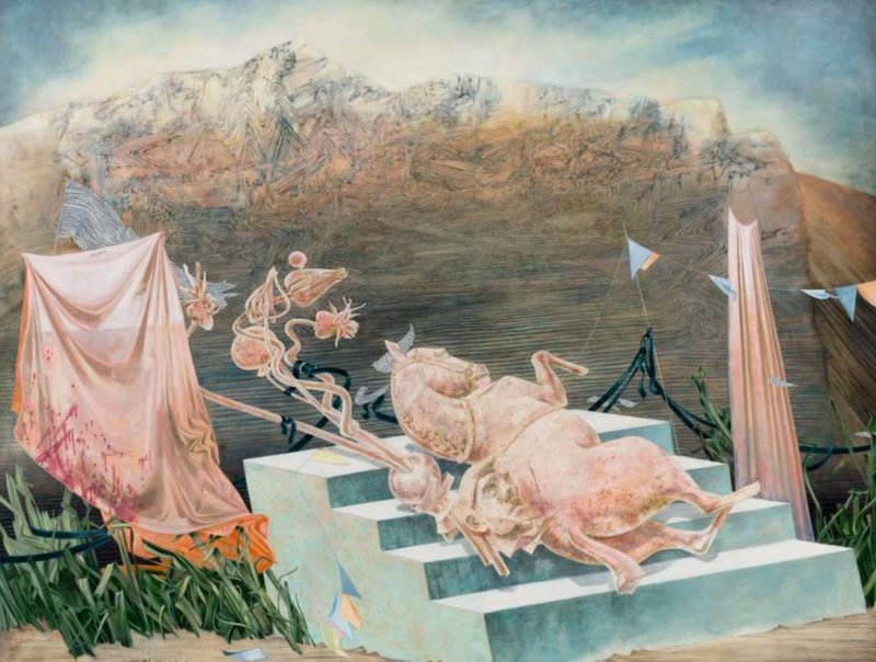 Omid Hallaj, Unfinished Celebration, 2023