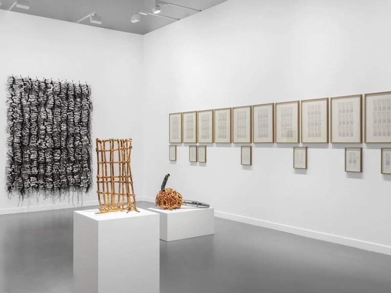 Installation view.