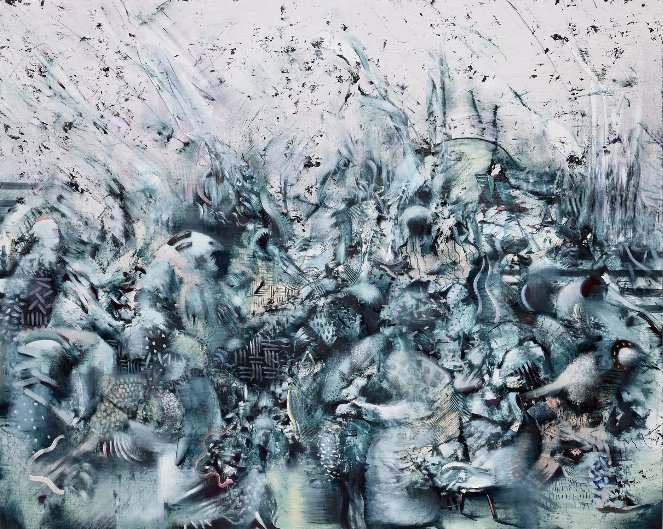 Ali Banisadr, Initiation, 2017