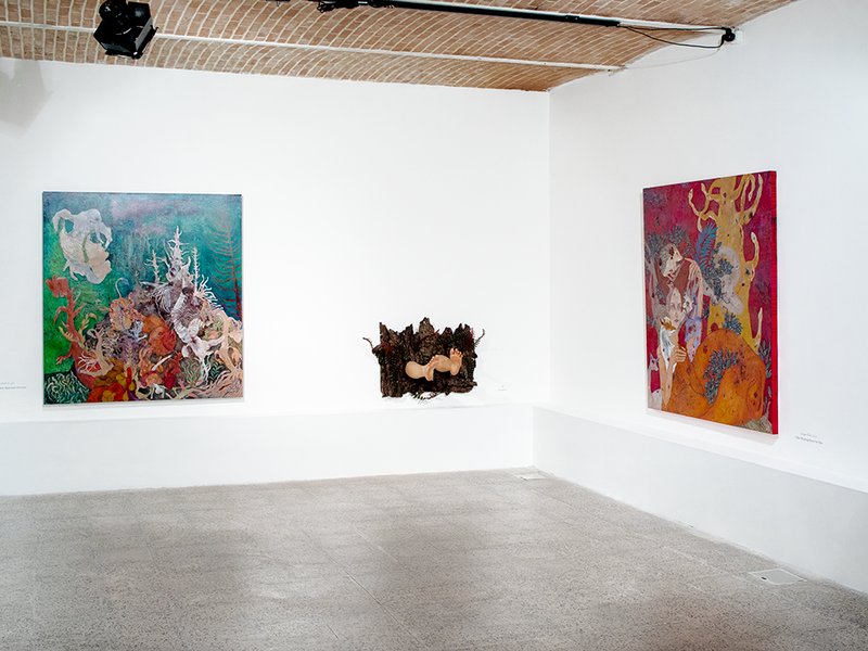 The Inverted tree, installation view