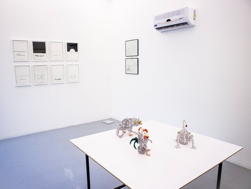 New Drawings, installation view