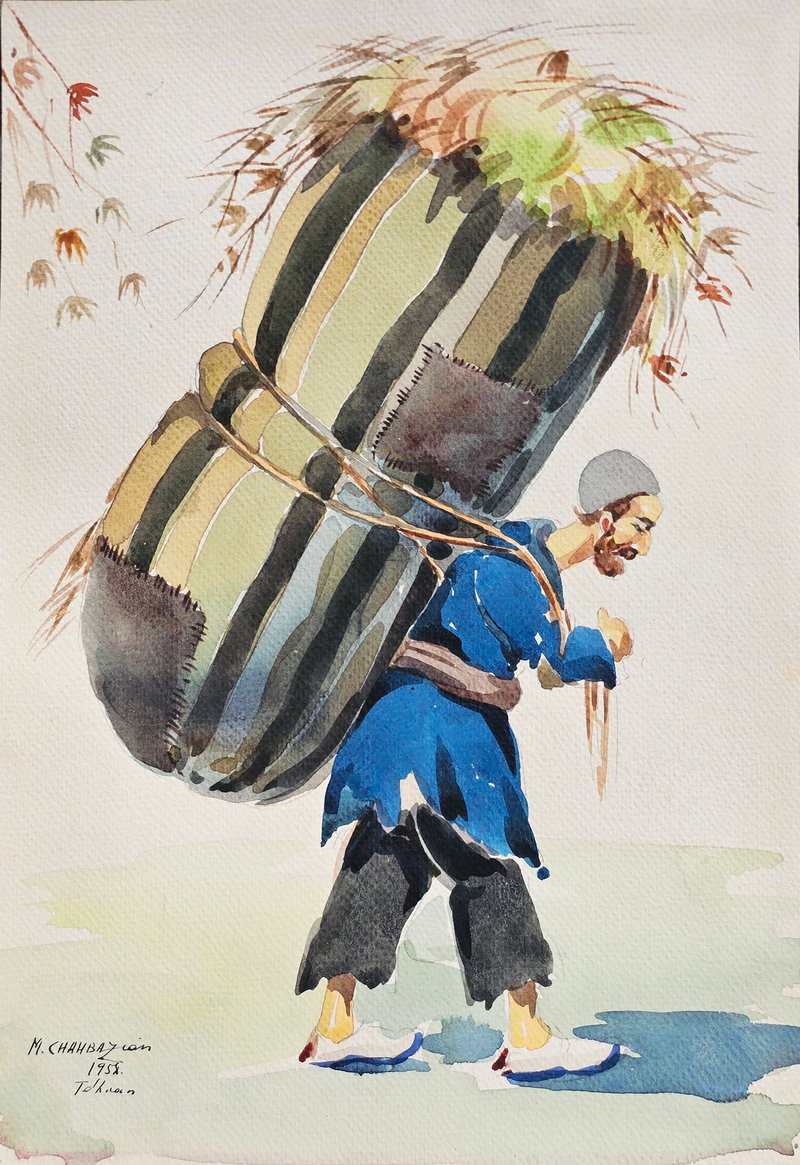 Misha Chahbazian, Untitled, 1958
