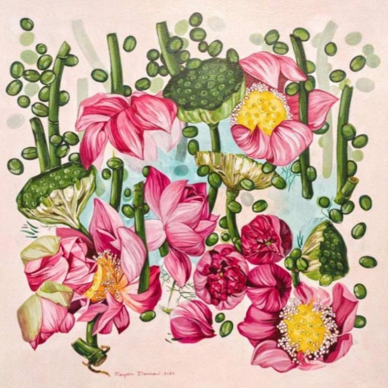 Maryam Dormani, Lotus, 2024