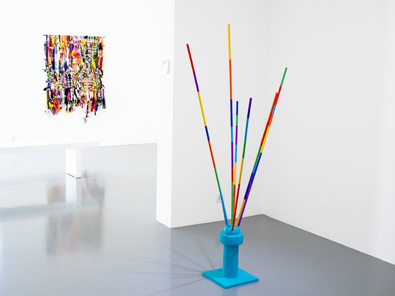 Parallel Ties, installation view
