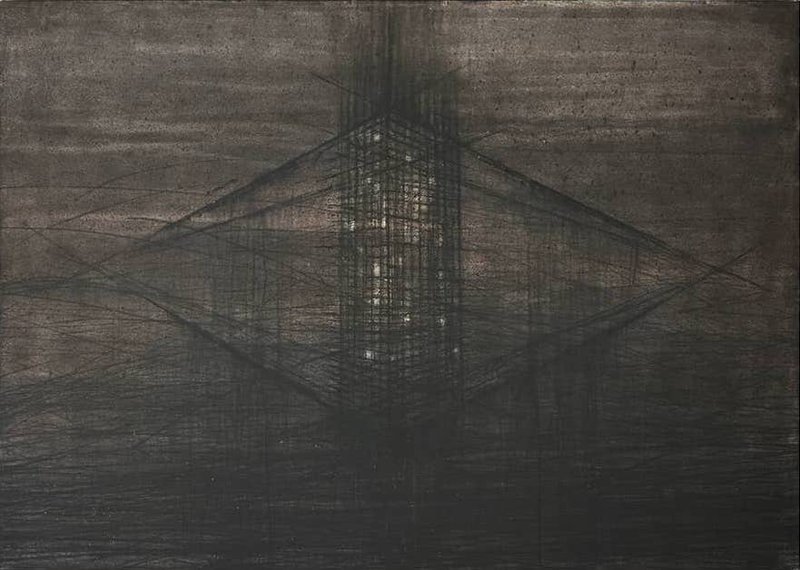 Mohammad Salamatzadeh, A Perspective for a Building , 2019