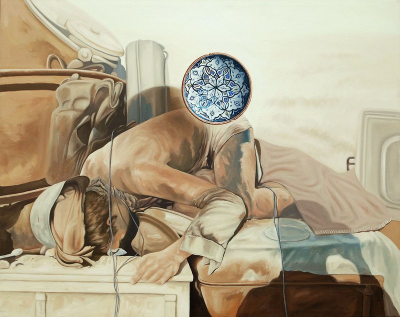 Ahmad Rafi, Soldier with Plate, 2009