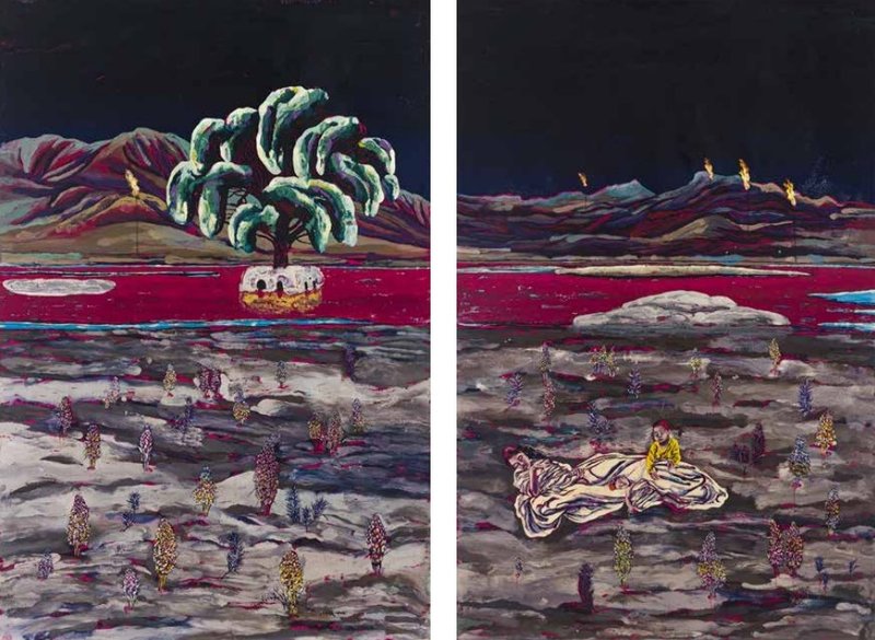 Pooneh Oshidari, The Desert Flower, 2022