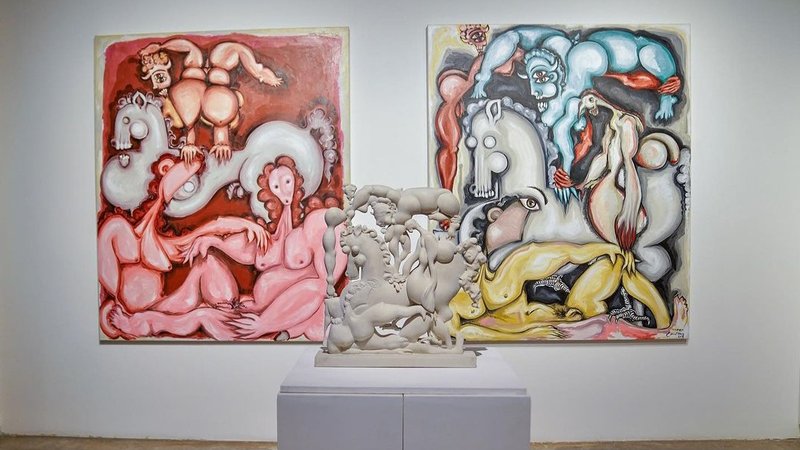 Tales of New York, installation view