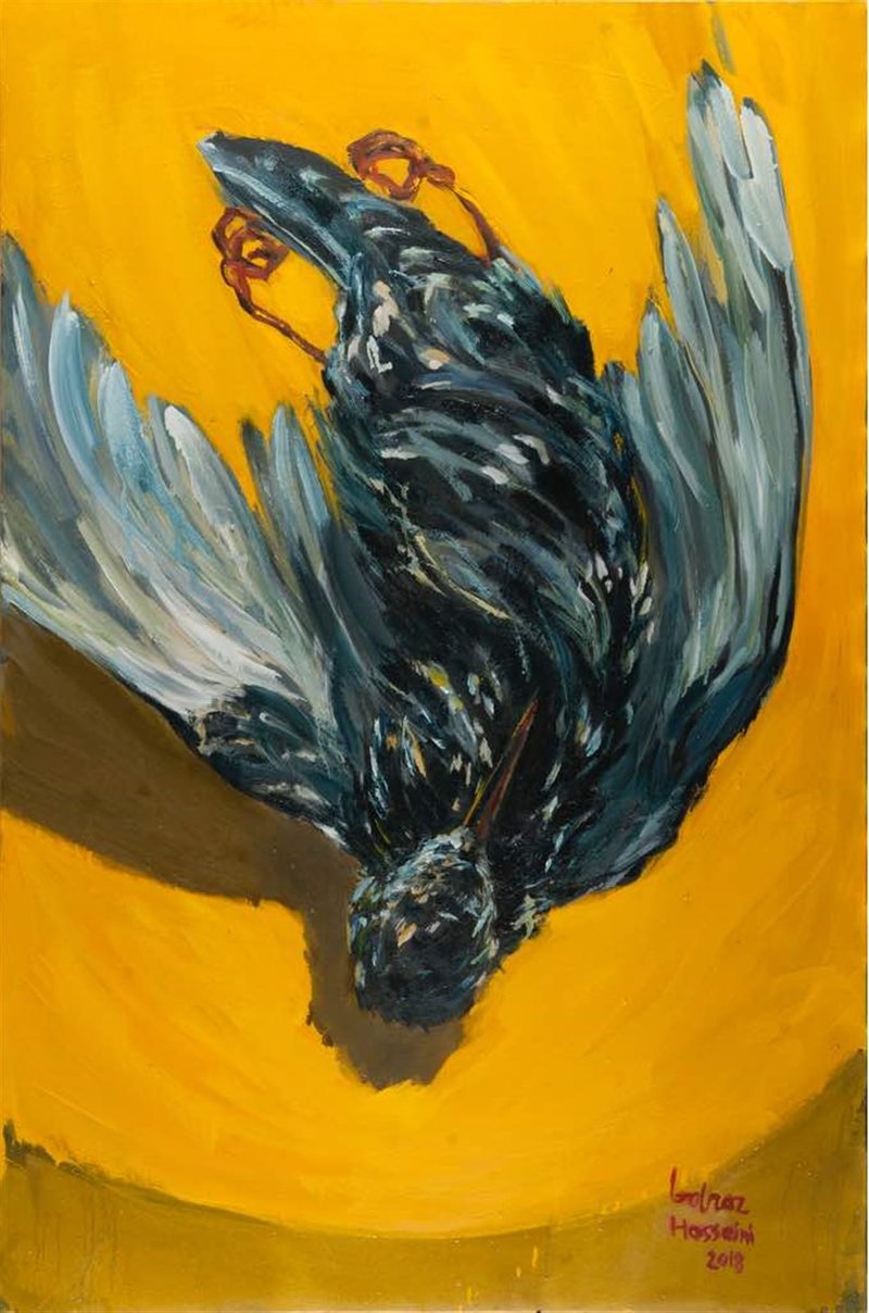 Golnaz Hosseini, Dead Bird, 2018