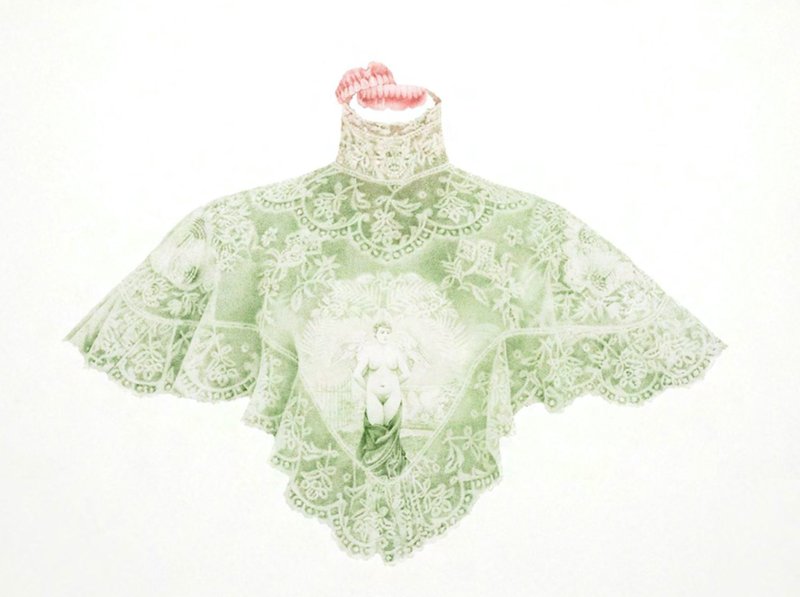 Azita Moradkhani, Lady in Green, 2018