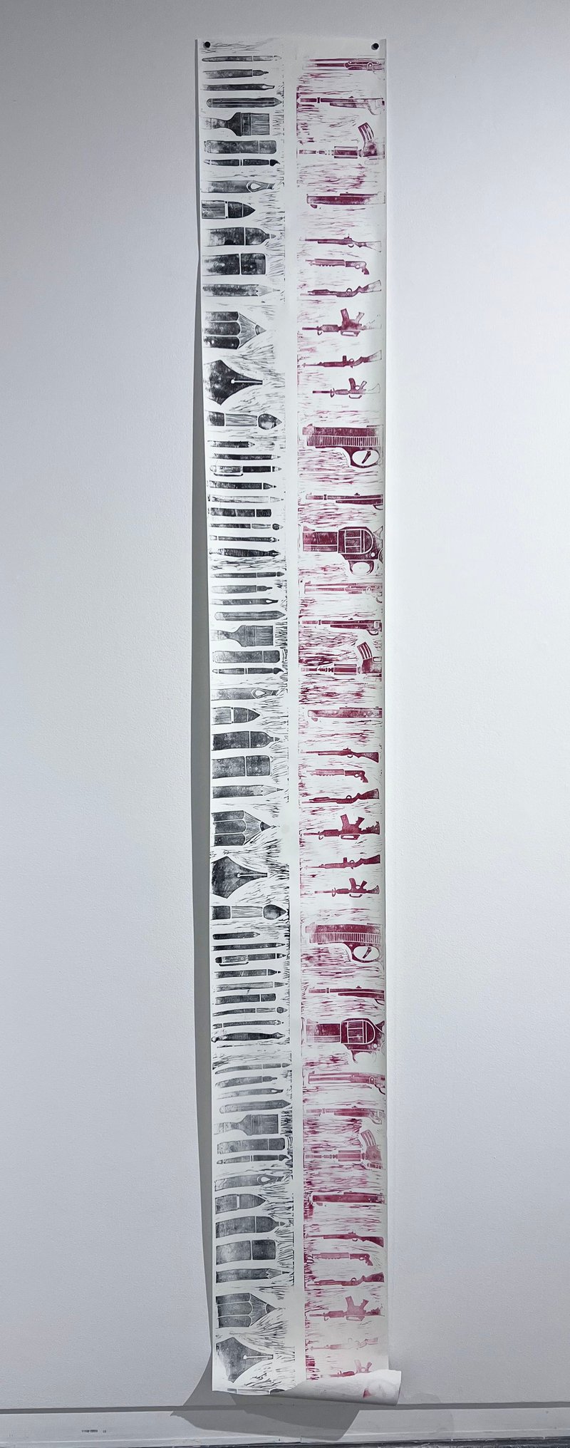 Katayoun Amjadi, Bleed Lines, 2021