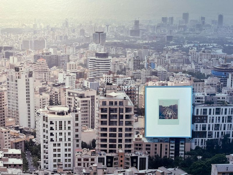 گراتس - تهران، نمای چیدمان