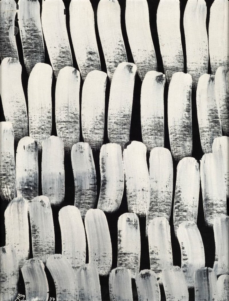 Charles Hossein Zenderoudi, Untitled, 1960