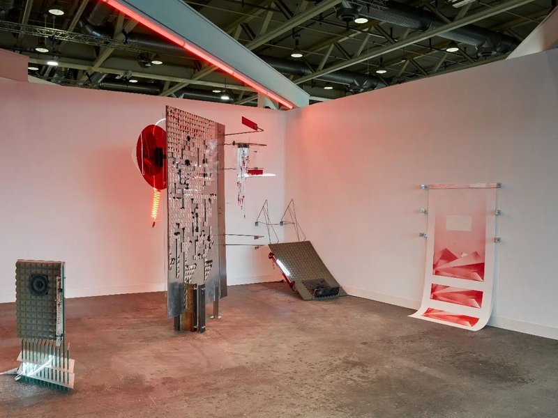 Installation view.