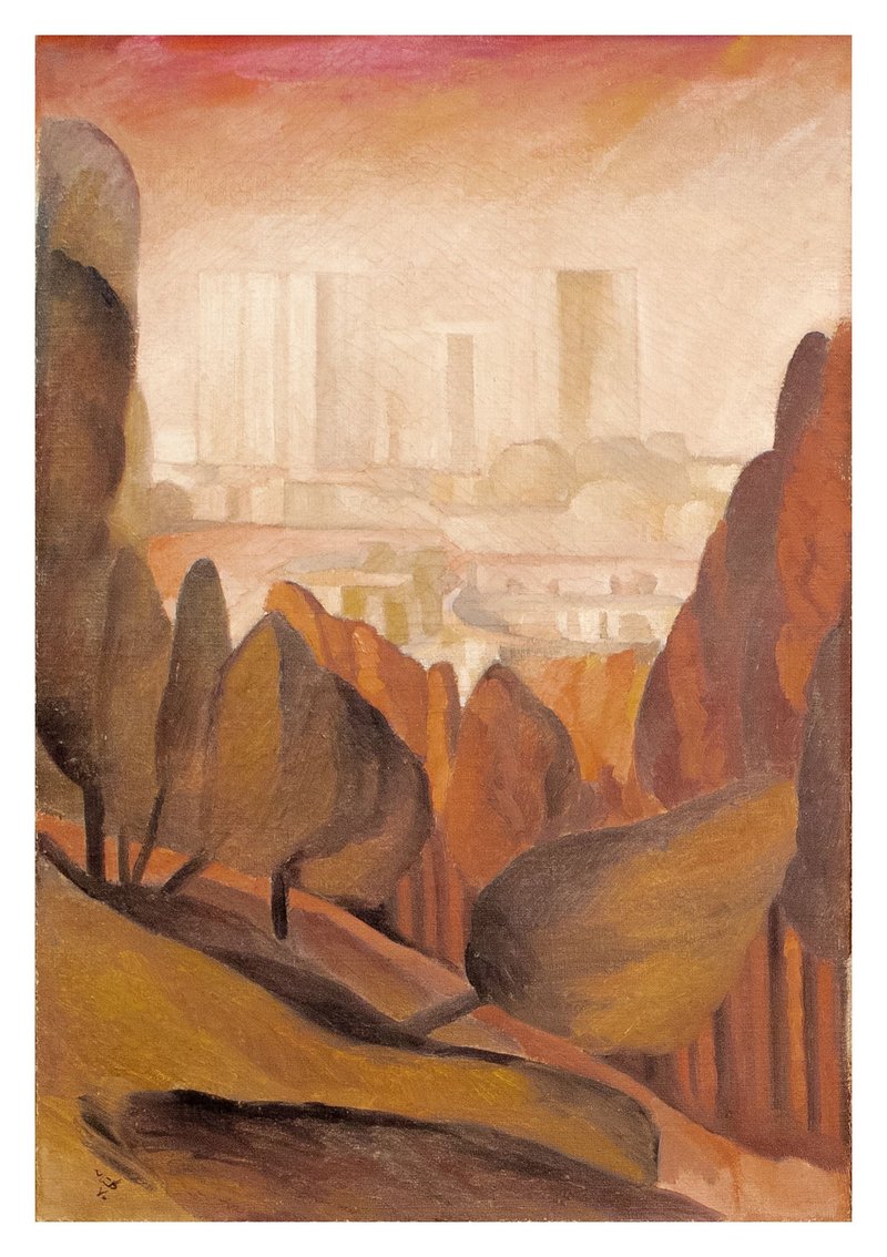 The Late Ali Golestaneh, Landscape, 0