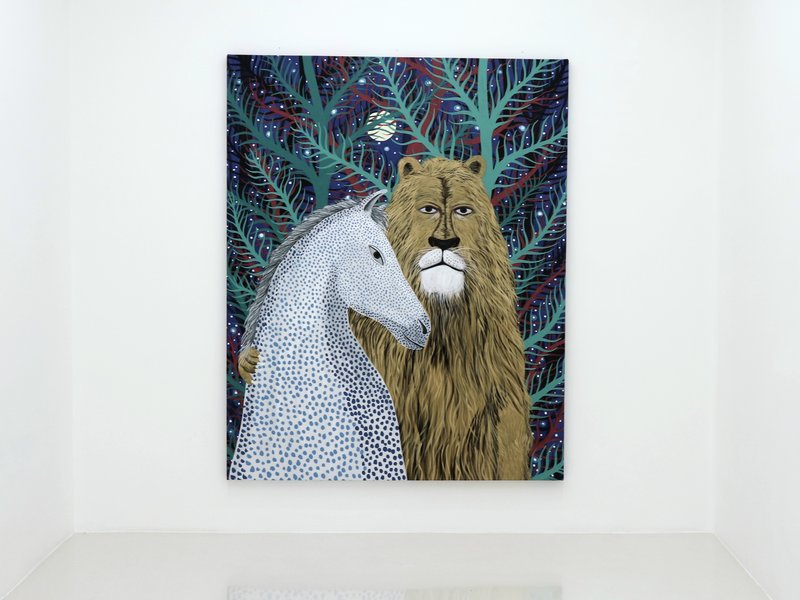 My Neighbour Wolf, installation view