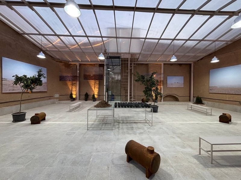 زیست گلخانه‌ای، نمای چیدمان