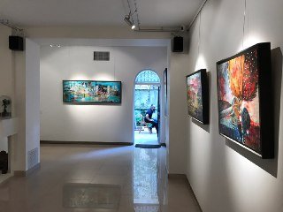 لحظه‌ای قبل از ادراک، نمای چیدمان