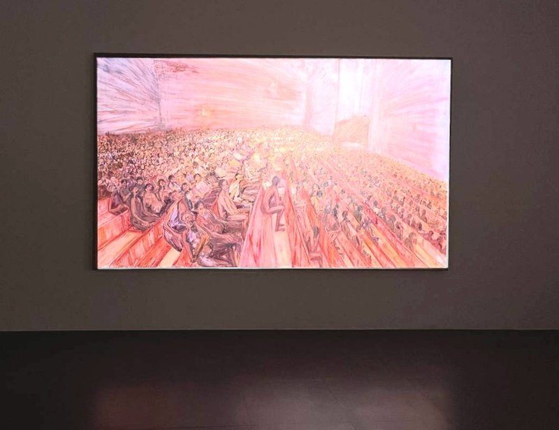 Cursed, installation view