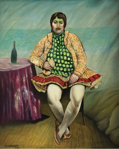 Ghasem Hajizadeh, Qajari Woman, 2000