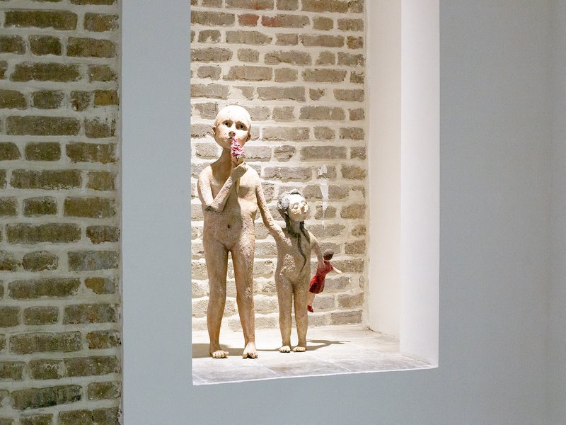 Within Flesh and Bones, installation view