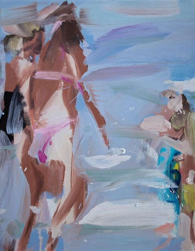 Alireza Varzandeh, A Walk II, 2021