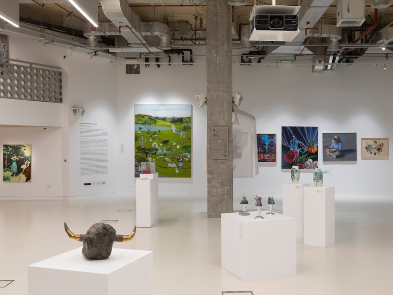 Connective Strings of Resilience, installation view