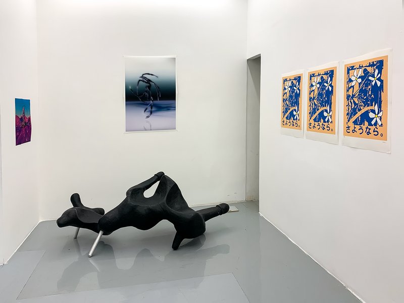 Paper Works, installation view