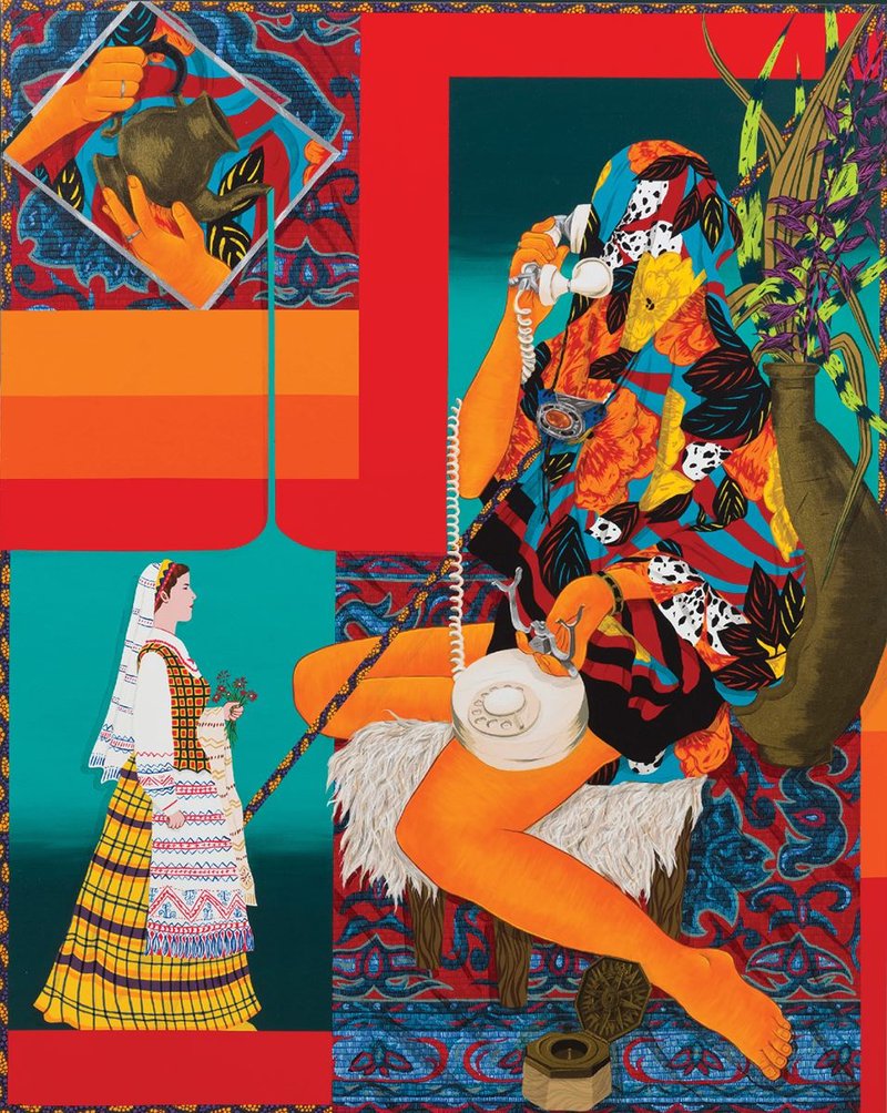 Amir H Fallah, Calling On The Past, 2018
