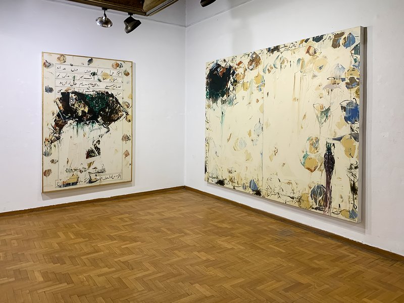 Shahriar Ahmadi's Artworks, installation view