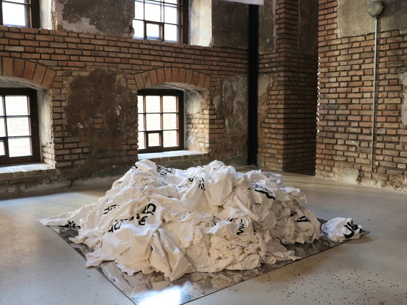 Tomorrow Is the Question, installation view