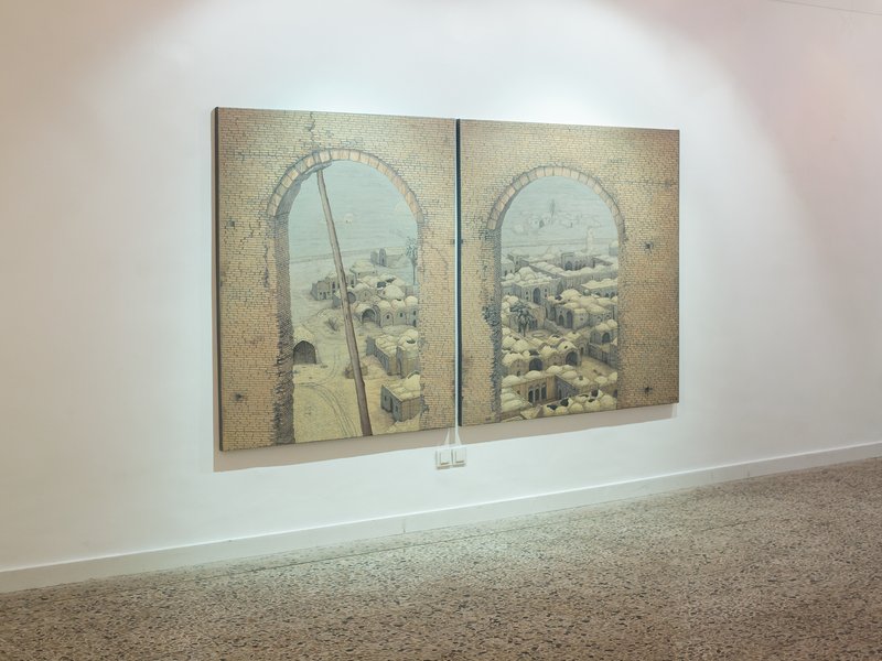 تل‌وار ۲، نمای چیدمان