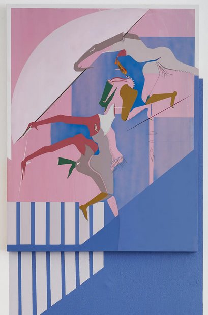 Maryam Hoseini, With Her Hand on Her Shadow 3, 2019