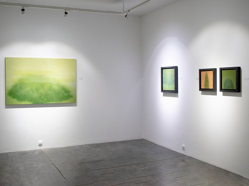The bottle of time, installation view