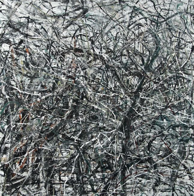 Philippe Cognée, Sous le Soleil, Epineux en Hiver No.1, 2022