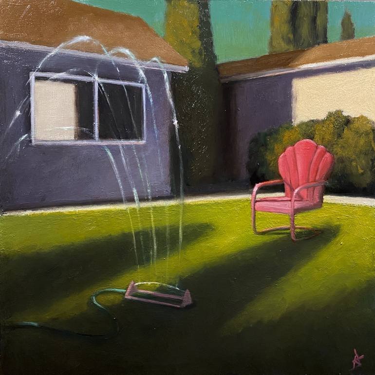 Alex Selkowitz, Suburban Landscape 6, 2019