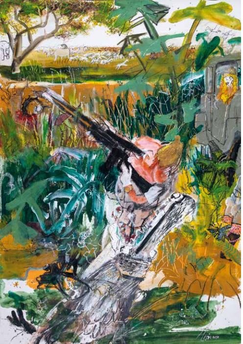 Arsia Moghaddam, The Woman Becomes Fortunate in an Instant, 2020