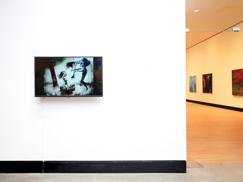Of Wounds and Songs, installation view