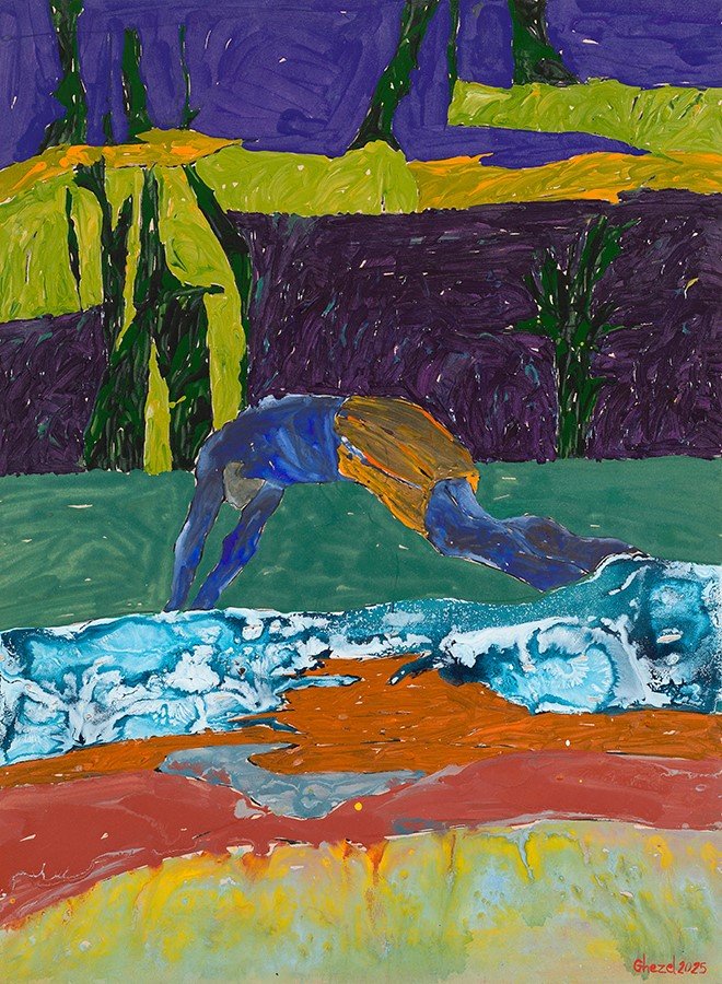 Azam Ghezel, Untitled, 2025