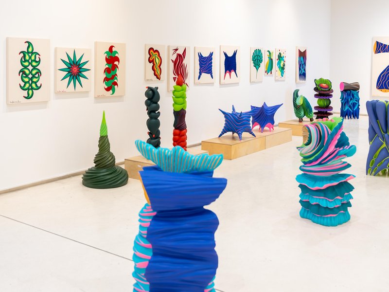 Raqs-e Besmel, installation view